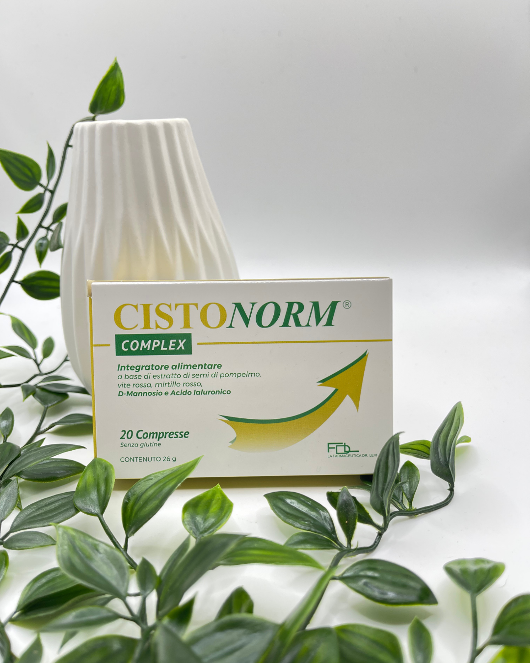 
                  
                    CISTONORM Complex Compresse - Integratore alimentare per Cistite
                  
                