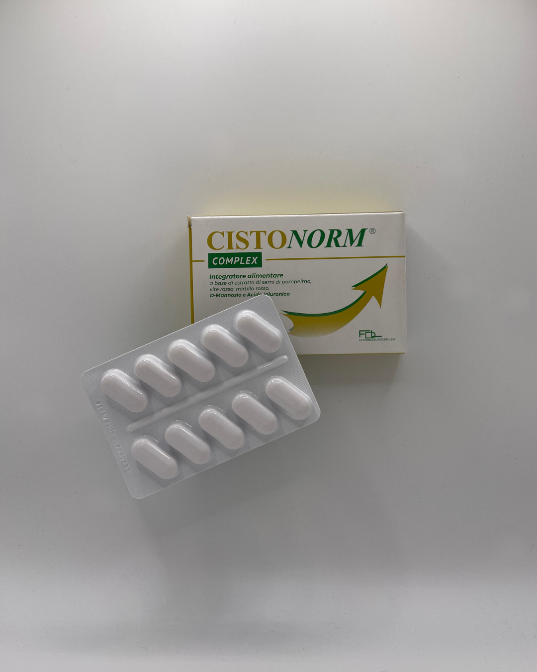 
                  
                    CISTONORM Complex Compresse - Integratore alimentare per Cistite
                  
                